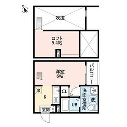 熱田神宮西駅 徒歩12分 1階の物件間取画像